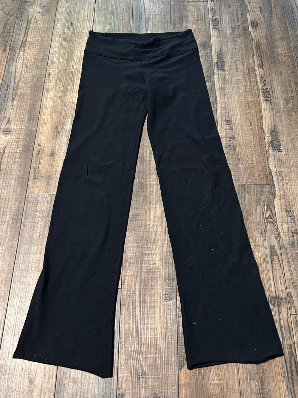 Lululemon Reversible Pants Flare With Green Band Size 6